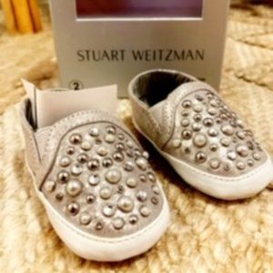 Stuart Weitzman Girls' Sneakers Size 2 NWT